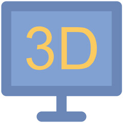 Icon of folder bold line design 