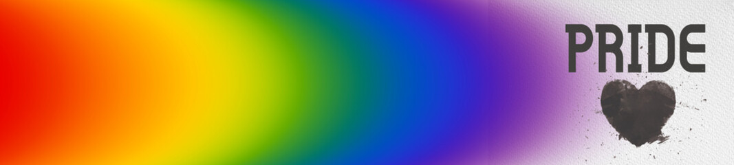 LGBT Pride rainbow colour