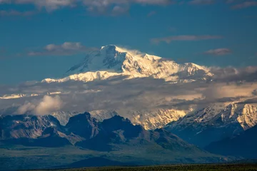 Foto auf gebürstetem Alu-Dibond Denali Denali / Mount McKinley snow covered mountain
