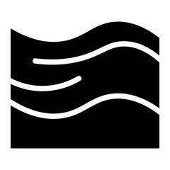 Fototapeta premium sea glyph 