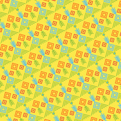 Design for book, notebook and calendar covers. high quality textile design. various geometric shapes for fabricated products