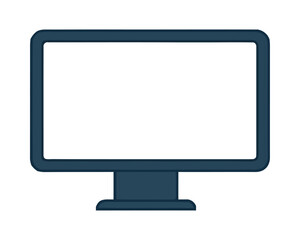 Modern flat screen computer monitor