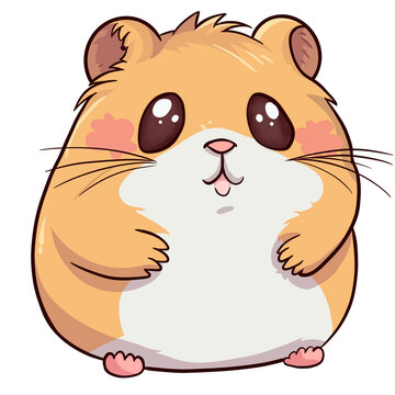 Chubby hamster