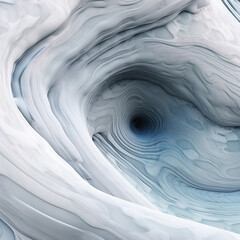 Obraz premium Simple Abstract Minimal Illustration of Natural Organic Waves. Generative ai