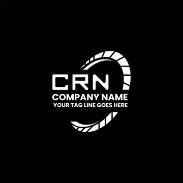 CRN letter logo creative design with vector graphic, CRN simple and modern logo. CRN luxurious alphabet design  