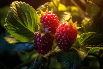 Fresh Dewberry Bursting with Flavor and Ripeness