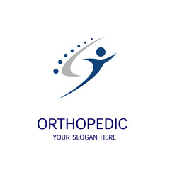 Orthopedic Flat Company Logo Vector