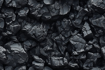 Volumetric Black Stone: Dark Colors Background