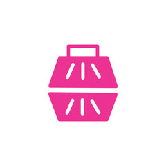 Animal Carrier Pet Solid Icon