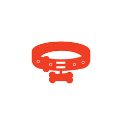 Collar Dog Pet Solid Icon