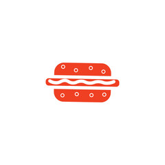 Grill Dog Food Solid Icon