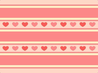Naklejka premium valentines background with hearts