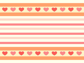 valentines background with hearts