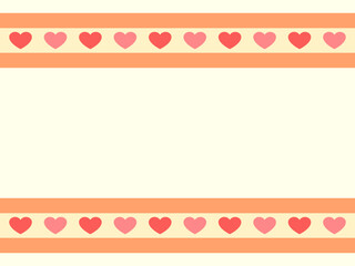 valentines background with hearts