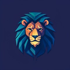 lion illustration ai generated