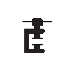 Factory Industrial Production Solid Icon