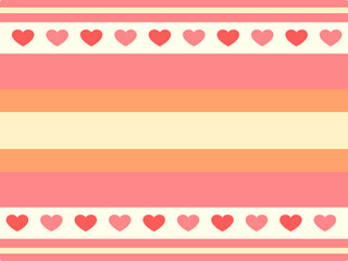 valentines background with hearts