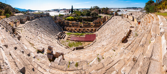 Myra Ancient City Amphitheater. Demre, Antalya.