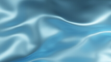 Obraz premium Elegant light blue green, luxury fabric background with copy space