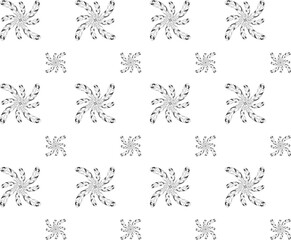 Beautiful Feather pattern seamless design background
