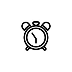 alarm clock sign symbol vector