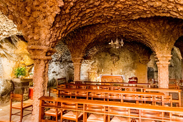 La grotte du Sanctuaire de Saint-Joseph à Espaly-Saint-Marcel