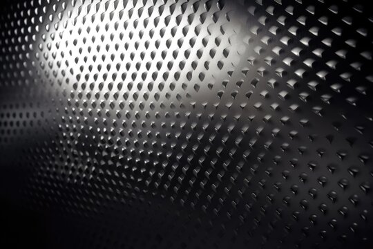 Metallic background that is sleek and modern. Generative AI © YouraPechkin
