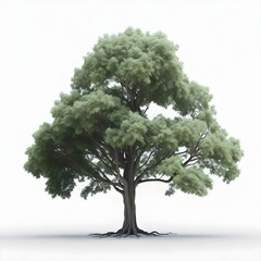 Majestic Trees Embracing Life's Essence Generative AI Image