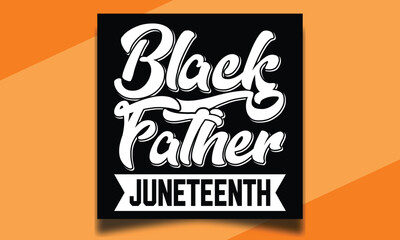 Black Father Juneteenth