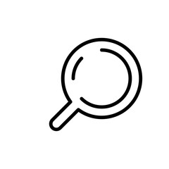 magnifier sign symbol vector