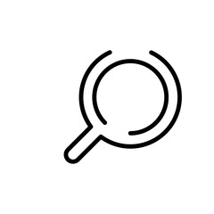 magnifier sign symbol vector