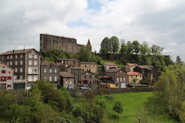 Fototapeta na wymiar Saint Privat d'Allier