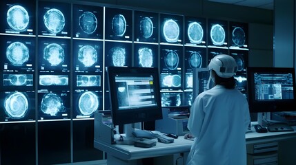 secret laboratory interior