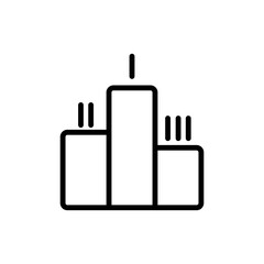 trophy sign symbol vector