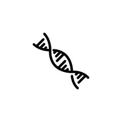 science dna sign symbol vector