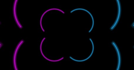 Luminous Lines LED neon loop is suitable for concerts, TV shows, VJs, dance music videos, show parties, nightclubs, discos and more. 4k