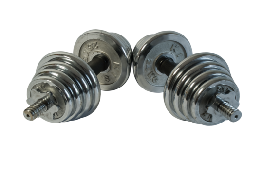 hantle ze zdjętym obciążeniem, bez tła.
