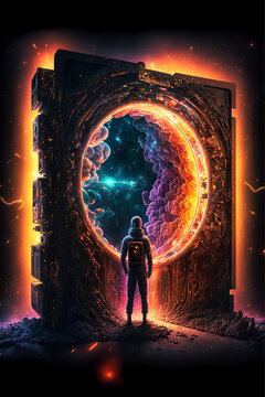 Through a Portal fantasy, ,Generative AI