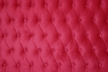 Beautiful red velvet fabric texture for banner background
