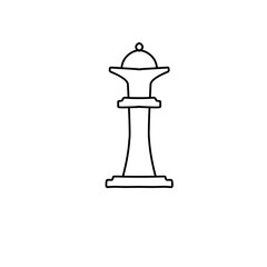 pattern design chess pieces game strategy