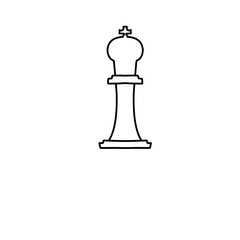 Fototapeta premium pattern design chess pieces game strategy