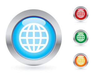 Glossy internet button set.  Please check my portfolio for more button sets