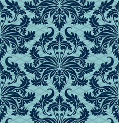 Seamless background from a floral ornament, Fashionable modern wallpaper or textile