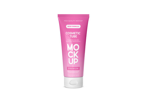 Cosmetic Tube Mockup