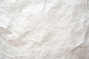 Fototapeta premium Crumpled and Wrinkled White Paper