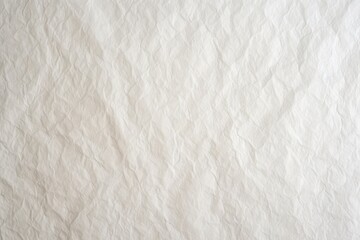 Naklejka na ściany i meble Crumpled and Wrinkled White Paper