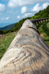 old wooden fence