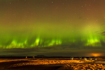 Northern Lights over Iceland 2023