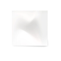blank receipt as a template on white background