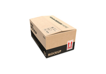 Kraft Box Mockup